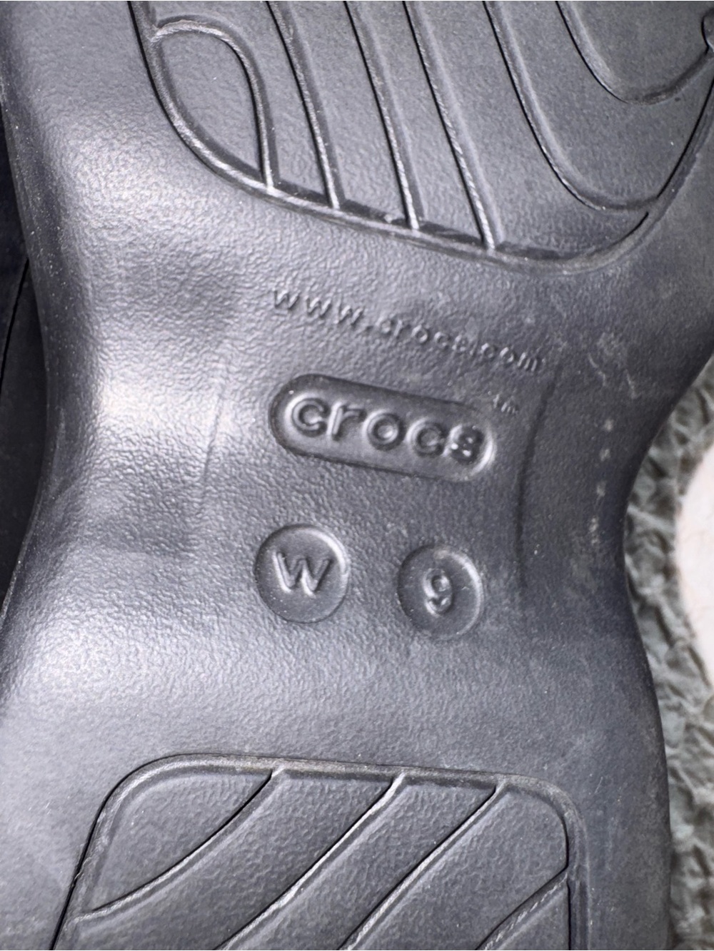 Crocs Skyline Platform Sandals Black 9 - Picture 10 of 10